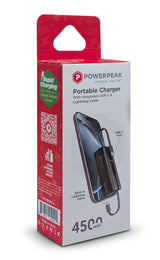 POWERPEAK CLIP ON ULTRA PORTABLE CHARGER WITH INTEGRATED USB - image 4