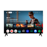 TCL 32Q3K front view showing Google TV home screen with streaming apps