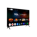 TCL 32Q3K Google TV smart TV angled view with bezel-less design