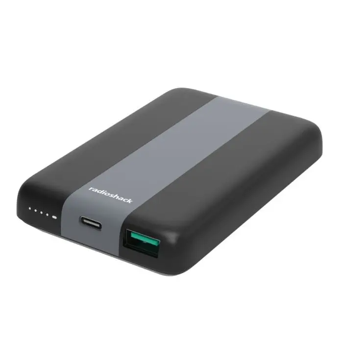 Radioshack Magnetic Power Portable Charger Type-C 3A 20W Black