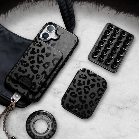 VELVET CAVIAR - Magnetic Suction Phone Mount- Black