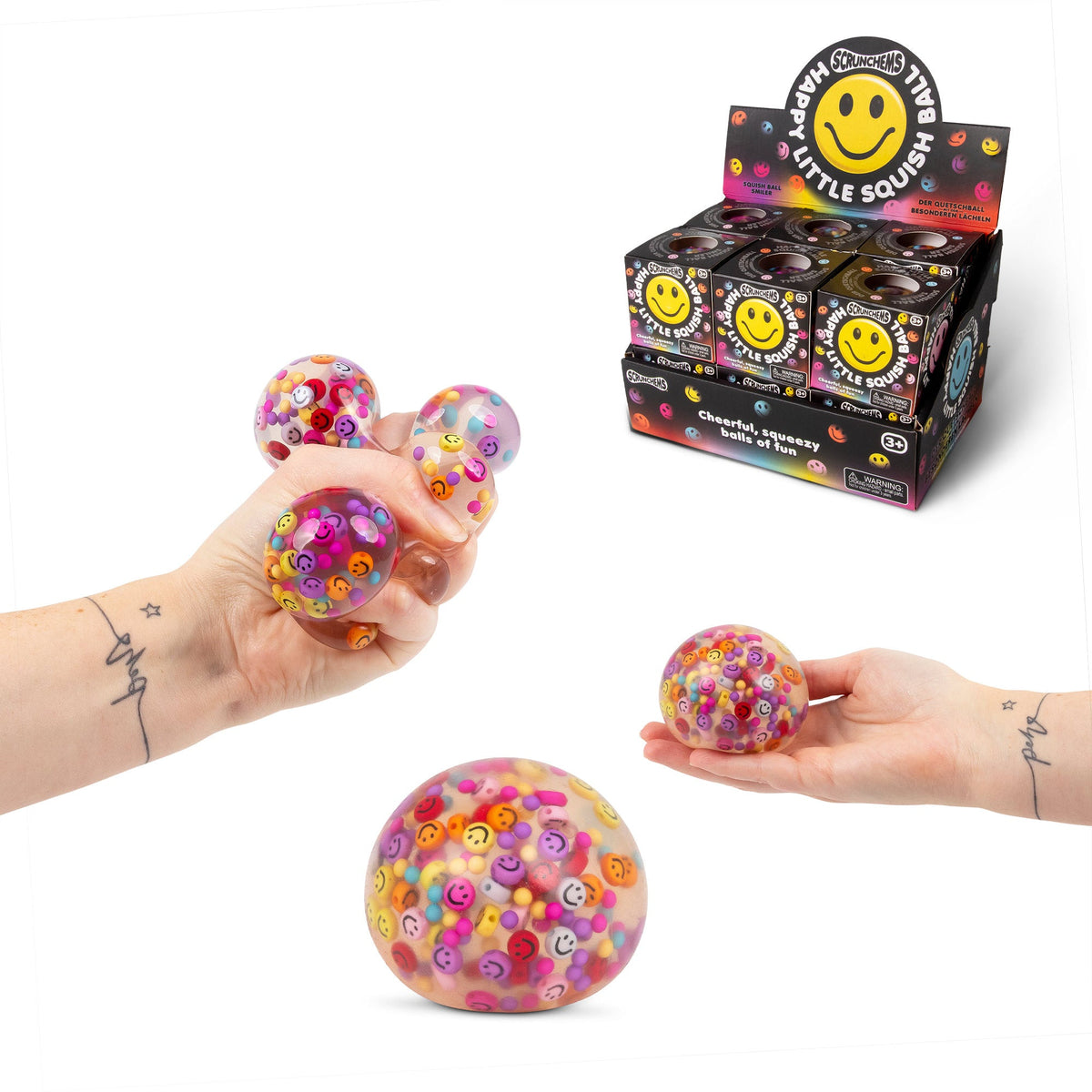 Scrunchems Happy Little Squish Ball - main image