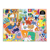 Mudpuppy - Cozy Cat Club 1000 Piece Family Puzzle