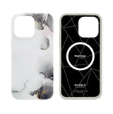 BASE IPHONE 15 PRO MAX (6.7) - MARBLE LUXURY SHOCKPROOF COVER MAGSAFE COMPATIBLE - image 2
