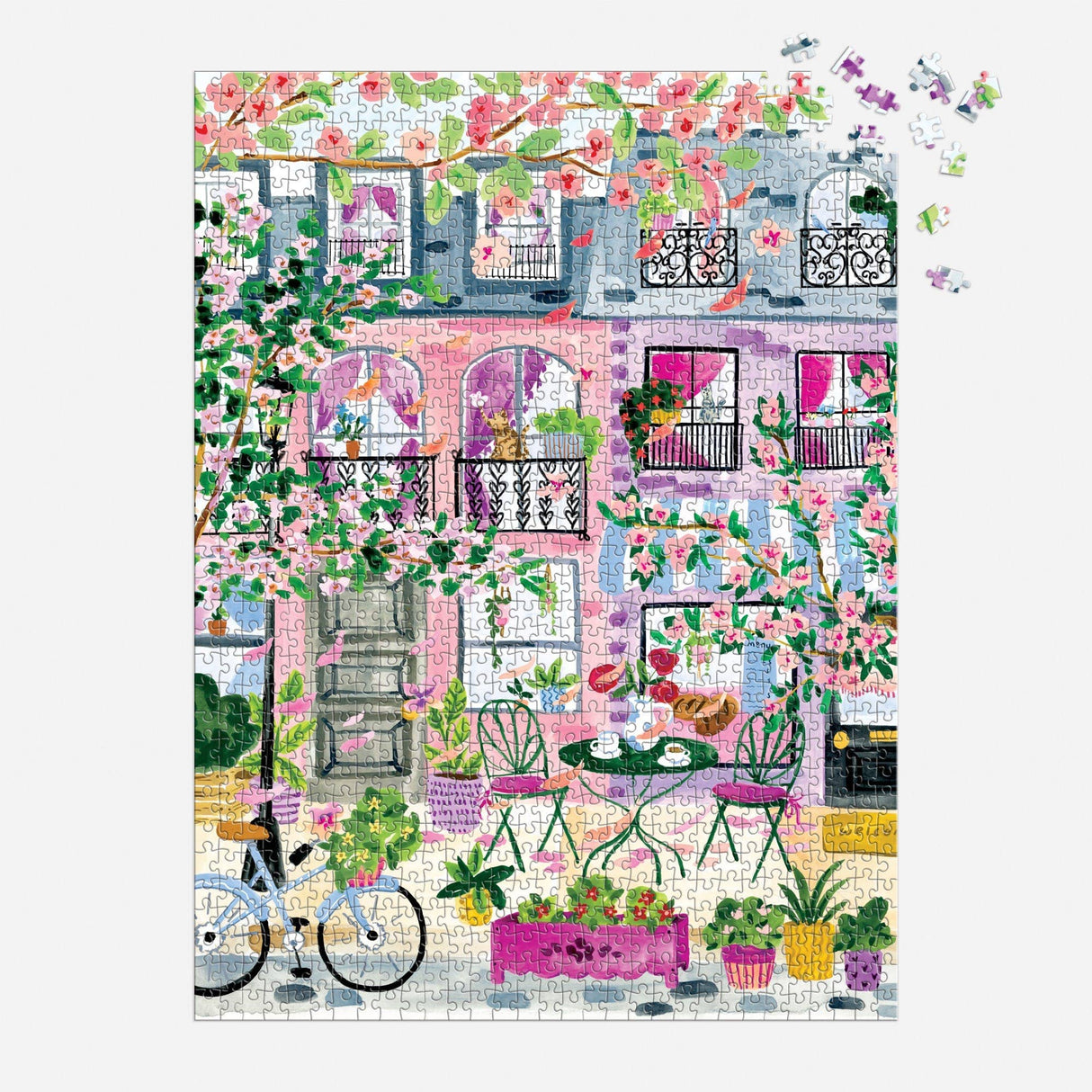 Galison - Cherry Lane Blossoms 1000 Piece Puzzle
