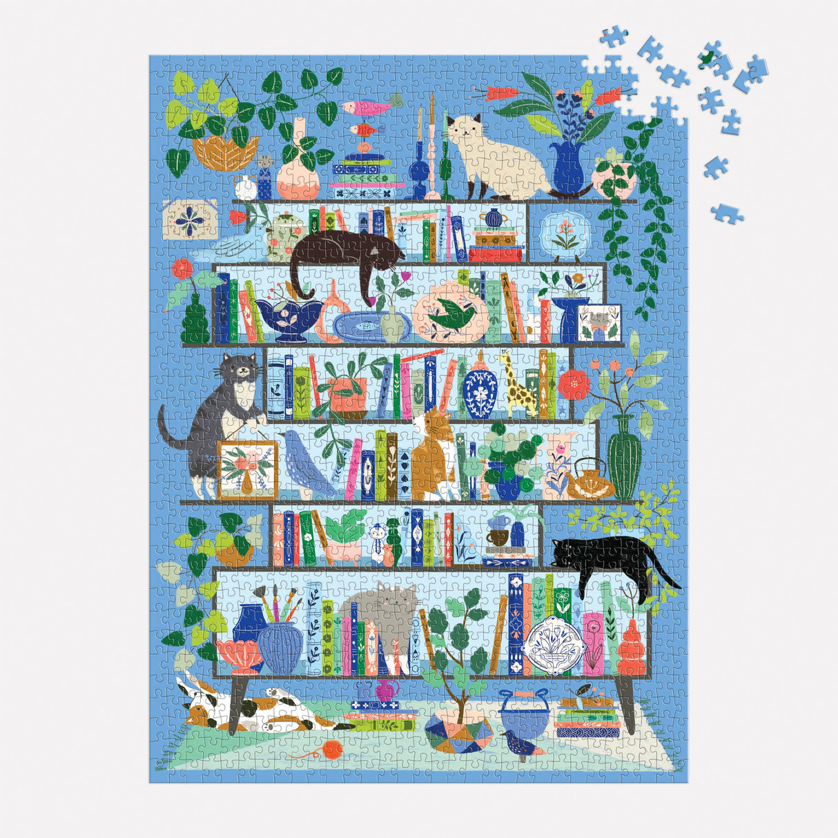 Galison - Purrfect Nook 1000 Piece Puzzle