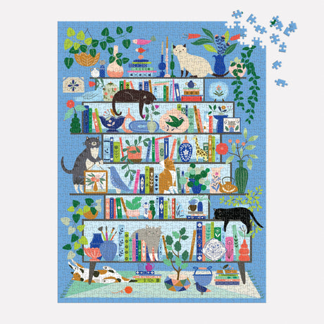 Galison - Purrfect Nook 1000 Piece Puzzle