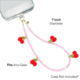 VELVET CAVIAR - 3pc Phone Accessory Gift Set - Sweet Cherry