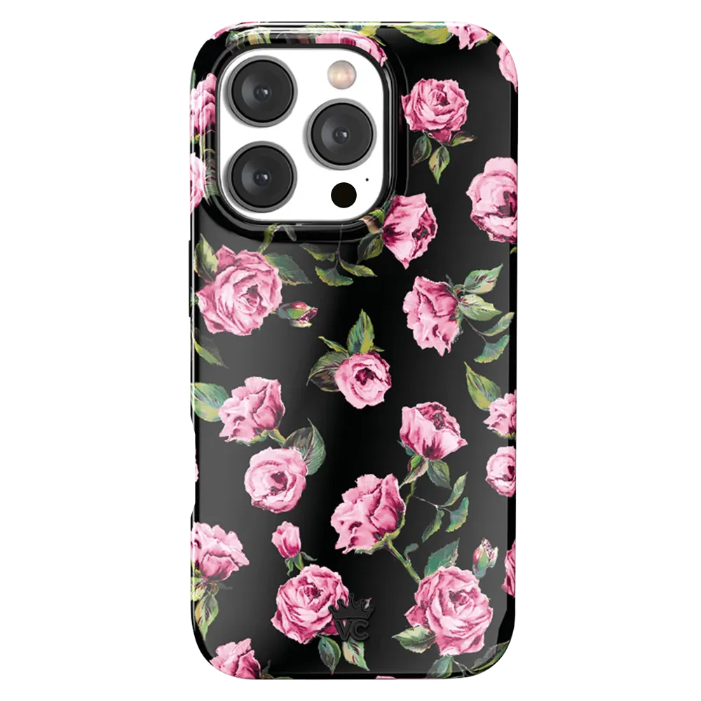 Velvet Caviar - MagSafe Case for Apple iPhone 16 Pro - Pink Rose Floral