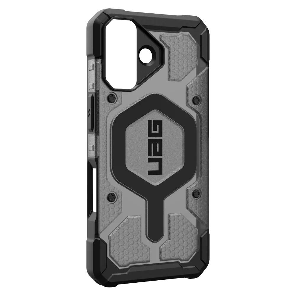Urban Armor Gear (UAG) - Pathfinder Clear MagSafe Case for Apple iPhone 17 - Ash and Black