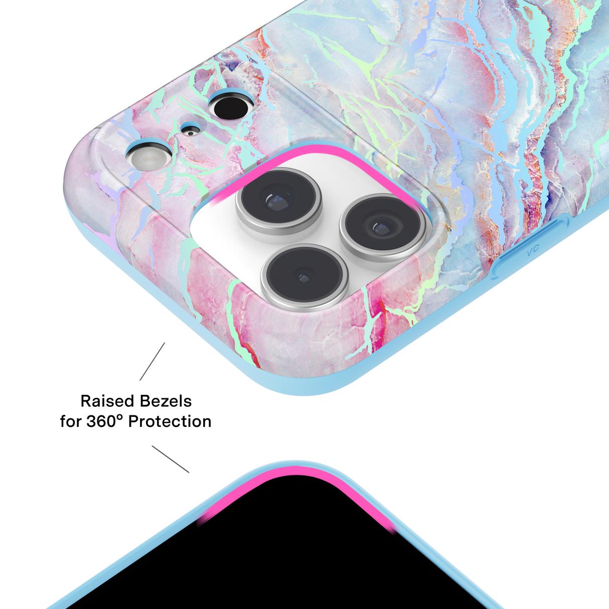 VELVET CAVIAR - IPhone 17 Pro MagSafe Case - Holo Moonstone