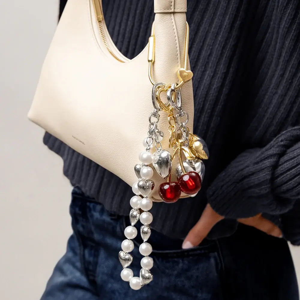 VELVET CAVIAR - Tech & Bag Charm- Cherry