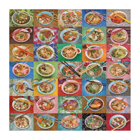 Galison - Noodles for Lunch 500 Piece Puzzle