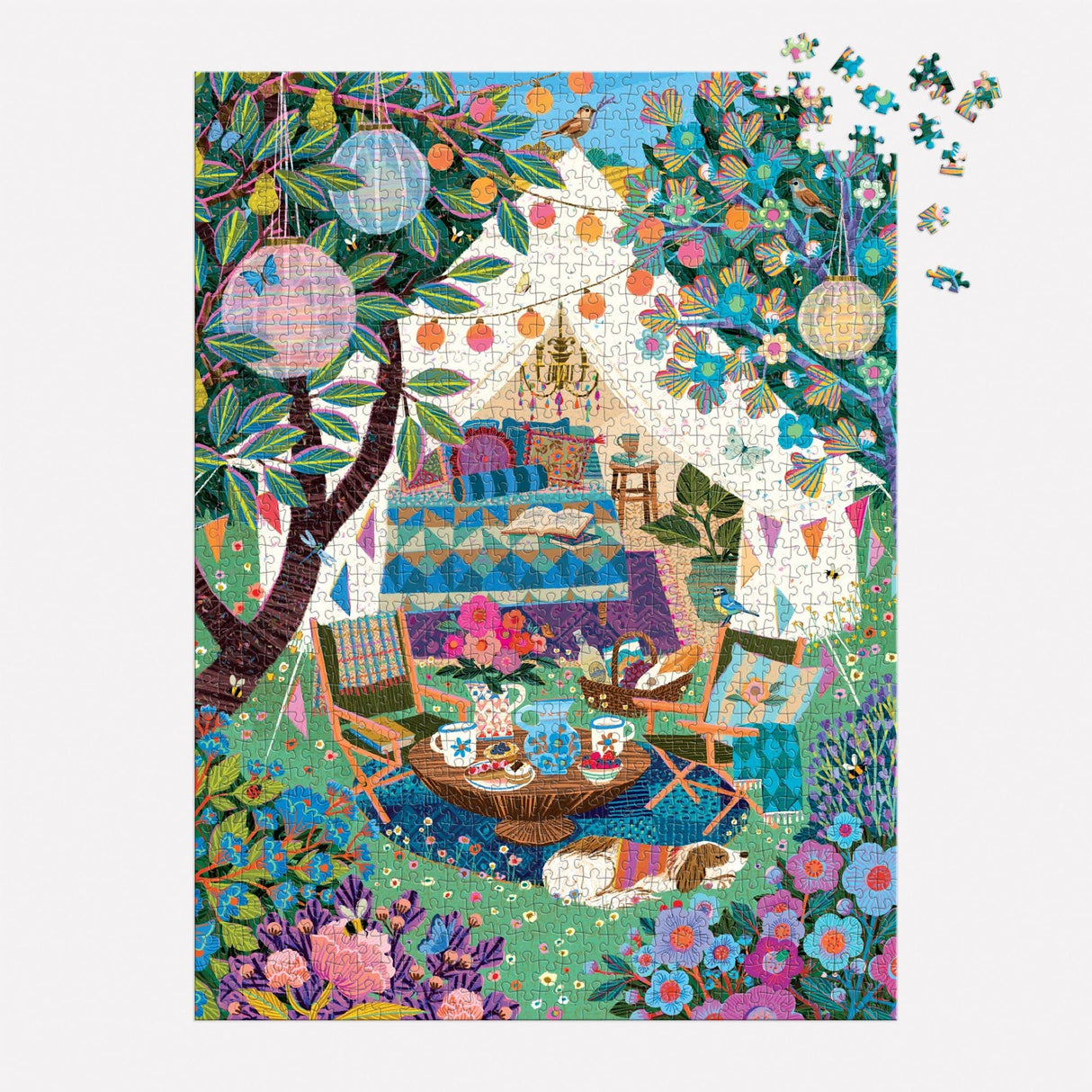 Galison - Victoria Ball Blooming Escape 1000 Piece Puzzle