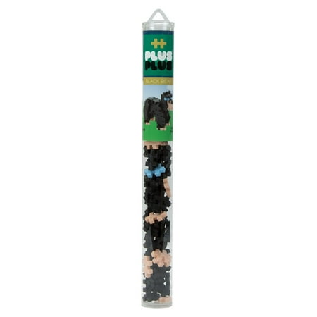 Plus-Plus - Mini Maker Tube - Black Bear - Building Set by Plus Plus (04142)