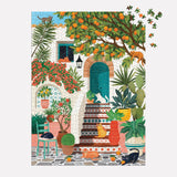 Galison - Mediterranean Cats 1000 Piece Puzzle