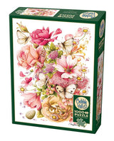 Cobble Hill 1000 Piece Puzzle - Bastin Bouquet - Sample Poster Included