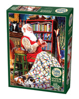 Cobble Hill SANTA'S QUILT 1000 Piece Puzzle