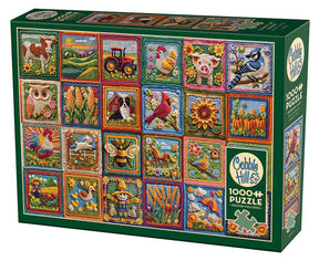 Country Life Crochet | 1000 Piece Puzzle | AI Assistance