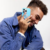 Popsockets - Popgrip Magsafe Circle - Blue Iridescent Translucent