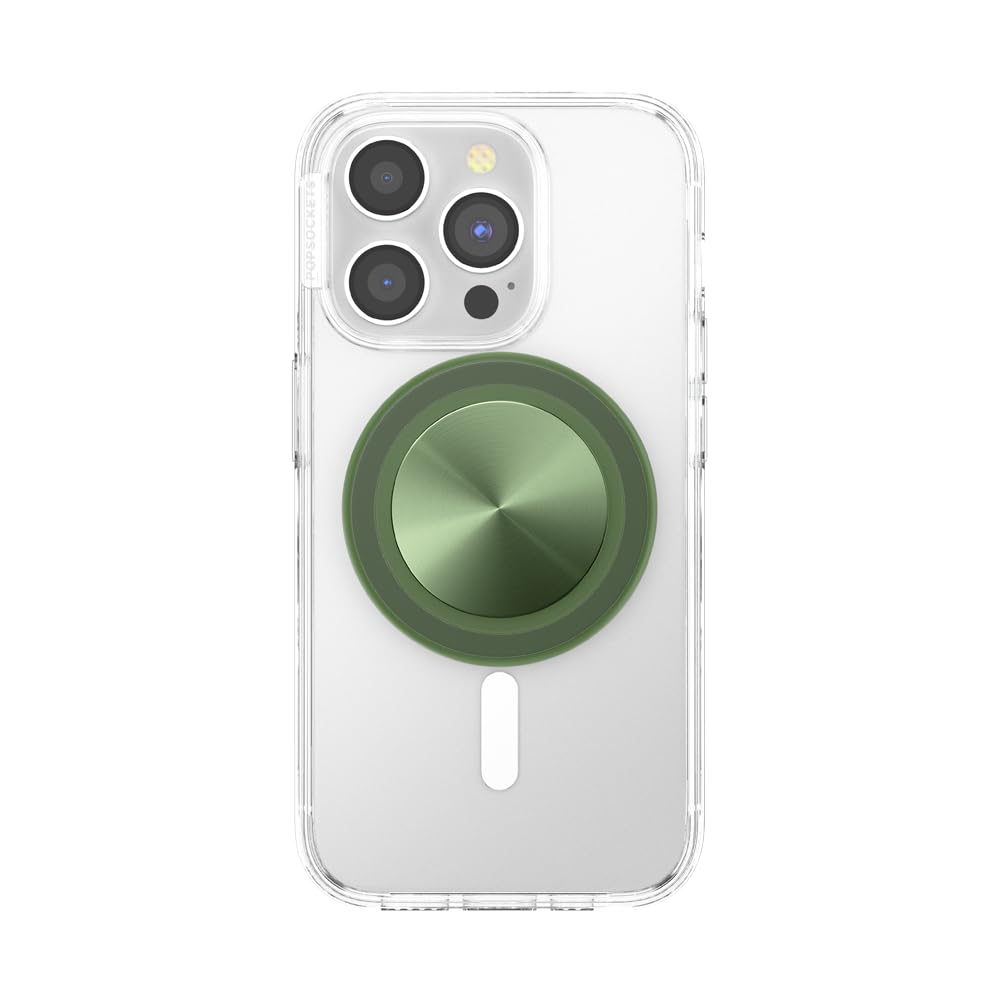 Popsockets - Magsafe Popgrip - Aluminum Radial Olive