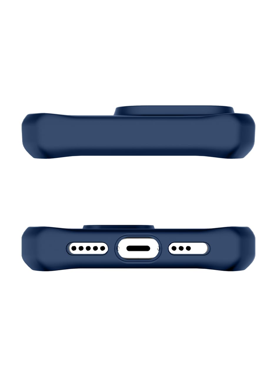 Itskins - Hybrid_r Frost Magsafe Case For Apple Iphone 15 Pro - Blue