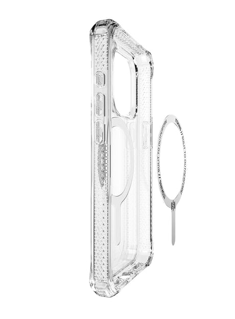 Itskins - Hybrid_r Clear Magsafe Case For Apple Iphone 15 Pro Max - Transparent