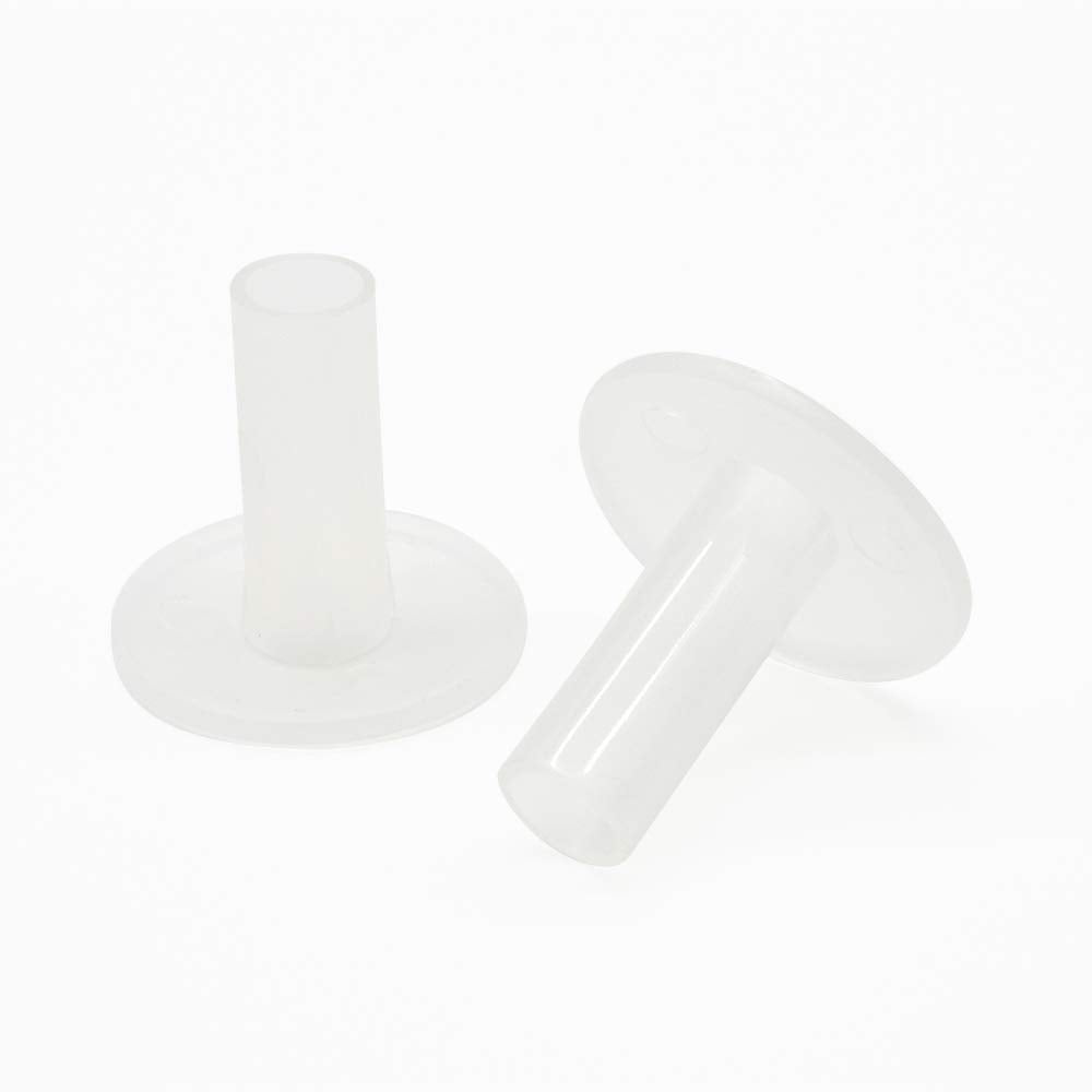 STEREN Single Feed Through Bushing RG6 Clear - 10 Pack