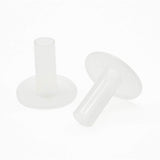 STEREN Single Feed Through Bushing RG6 Clear - 10 Pack