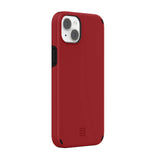 Incipio - Duo Case For Apple Iphone 14 Plus - Scarlet Red And Black