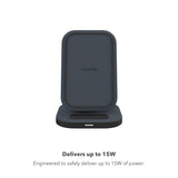 Mophie - Wireless Charge Stand 15w - Black