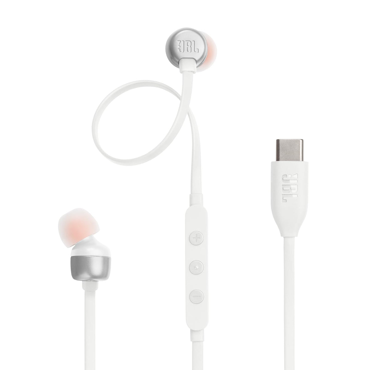 Jbl - Tune 310c Wired In Ear Headphones - White