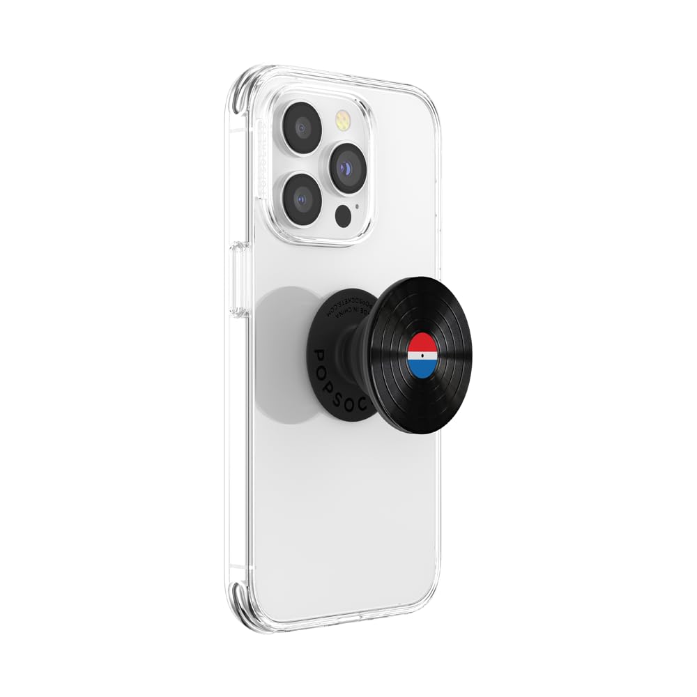 Popsockets - Popgrip Luxe - Backspin Aluminum 45 Rpm