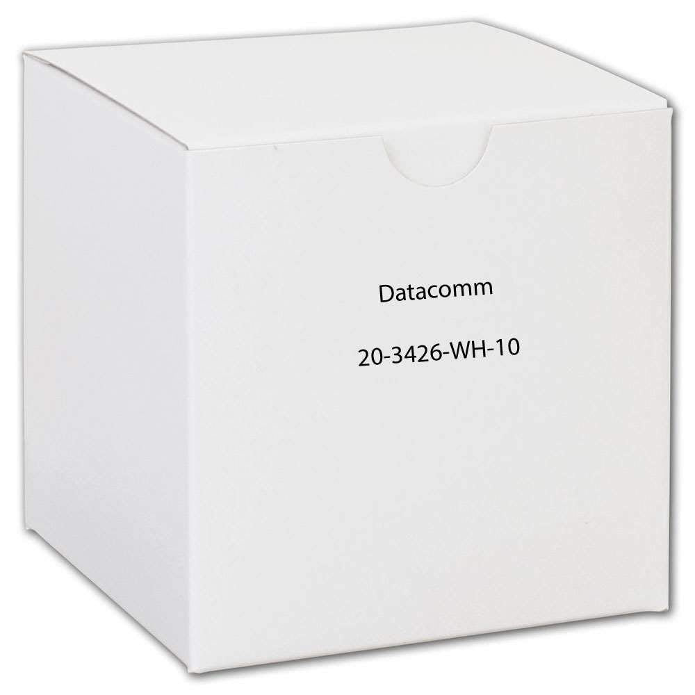 DataComm Electronics 20-3426-WH CAT-6 Jacks (SINGLE, White)