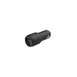 Belkin - Dual Port Usb A Car Charger 24w - Black