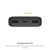 Mophie - Power Boost Power Xl Bank 20,000 Mah - Black