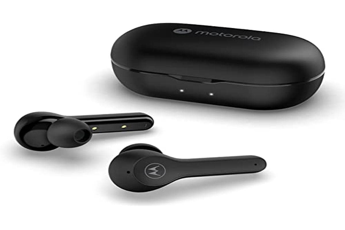 Motorola - Motobuds 085 In Ear True Wireless Bluetooth Earbuds - Black