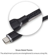 Mophie - Usb C To Usb C Cable 10ft - Black