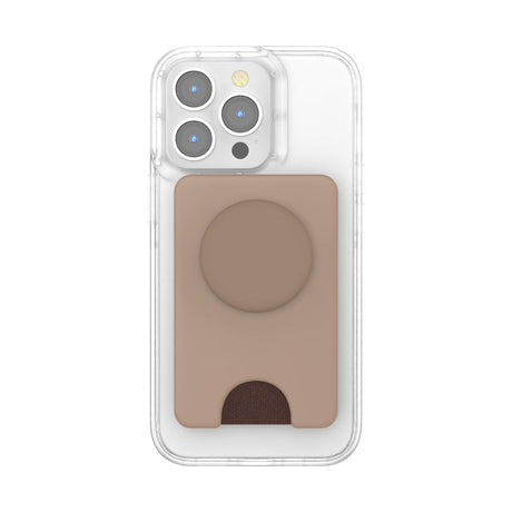 Popsockets - Magsafe Popwallet Plus  - Latte