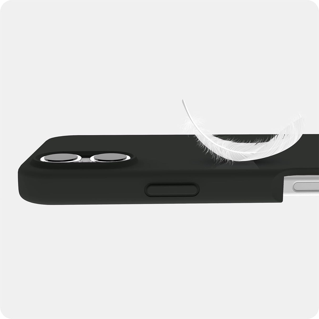 Avana - Velvet Magsafe Case For Apple Iphone 16 - Black