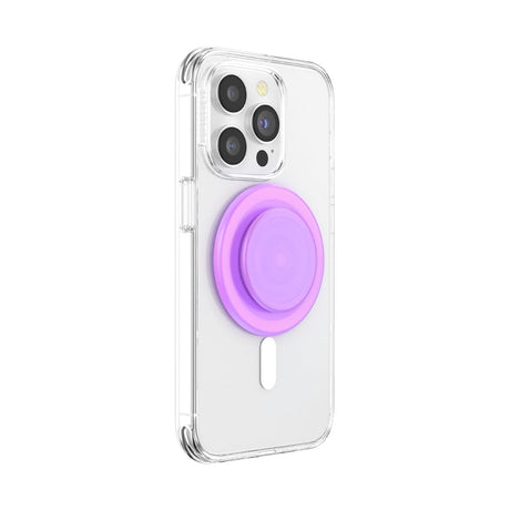 Popsockets - Popgrip Magsafe Circle - Translucent Opalescent Pink