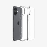 Spigen - Crystal Hybrid Case For Apple Iphone 16 Plus - Crystal Clear