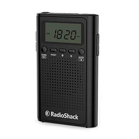 DIGITAL AM/FM POCKET RADIO