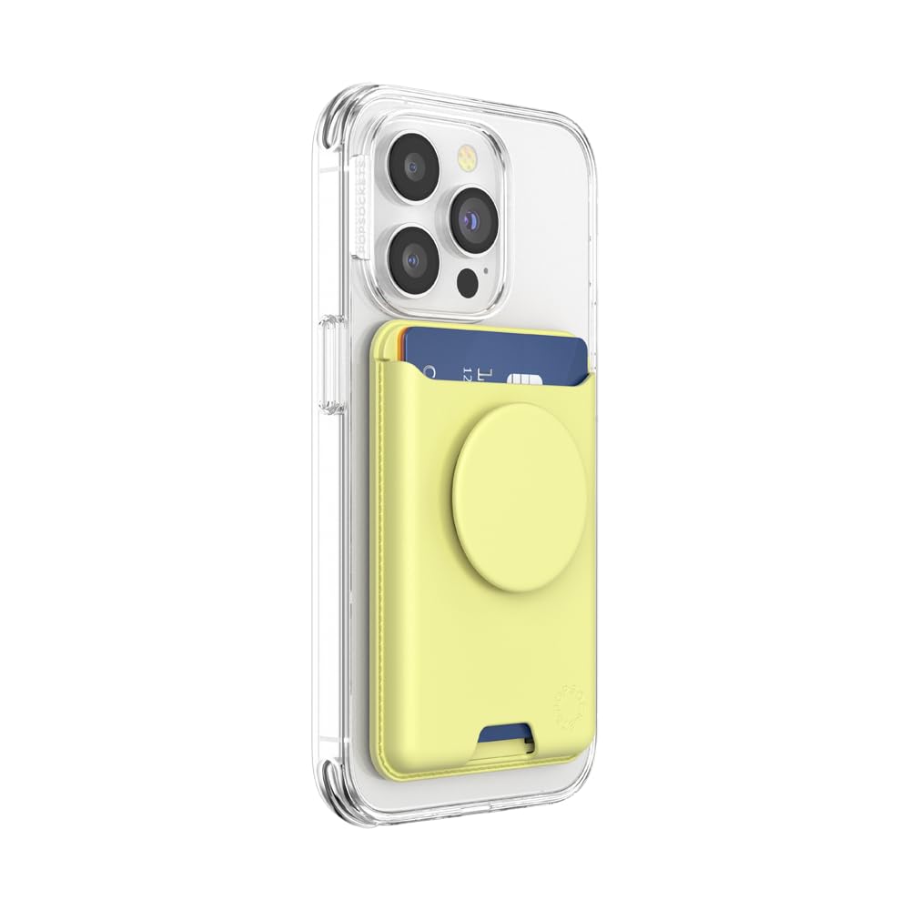 Popsockets - Magsafe Popwallet Plus - Butter Yellow