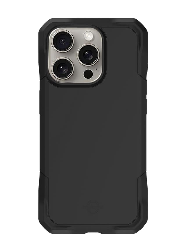 Itskins - Spectrum_r Armor Case For Apple Iphone 15 Pro Max - Black