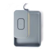 Tylt - Tray Pivot Wireless Phone And Headphone Charger - Grey