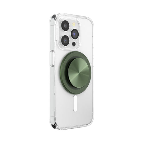 Popsockets - Magsafe Popgrip - Aluminum Radial Olive