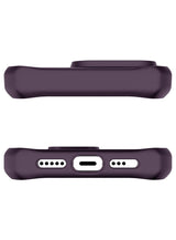 Itskins - Hybrid_r Frost Magsafe Case For Apple Iphone 15 Pro - Deep Purple