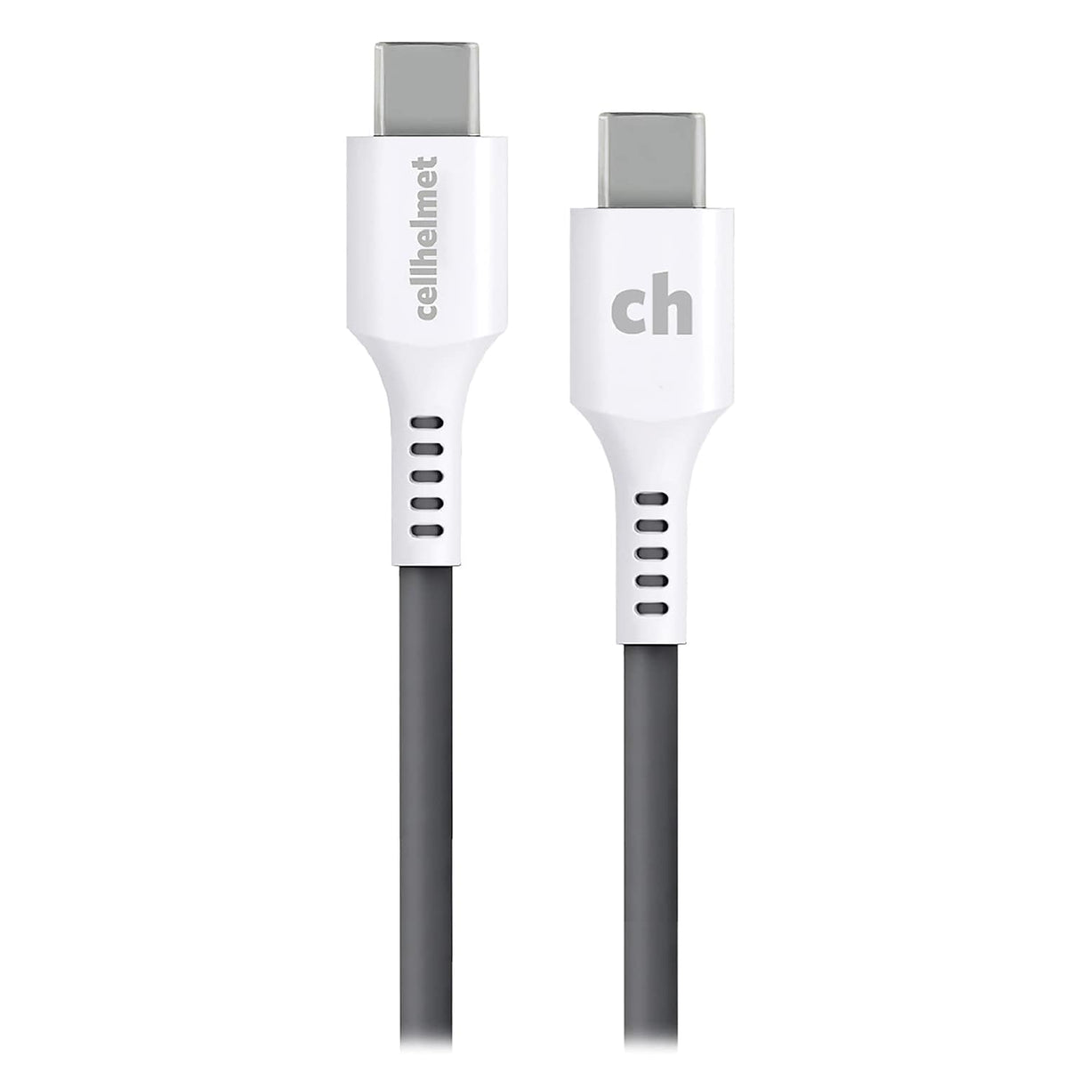 Cellhelmet - Type C To Type C Round Cable 6ft - Gray