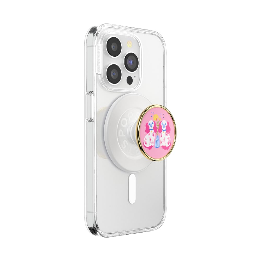 Popsockets - Magsafe Popgrip - Luxe Enamel Staffordshire Furries